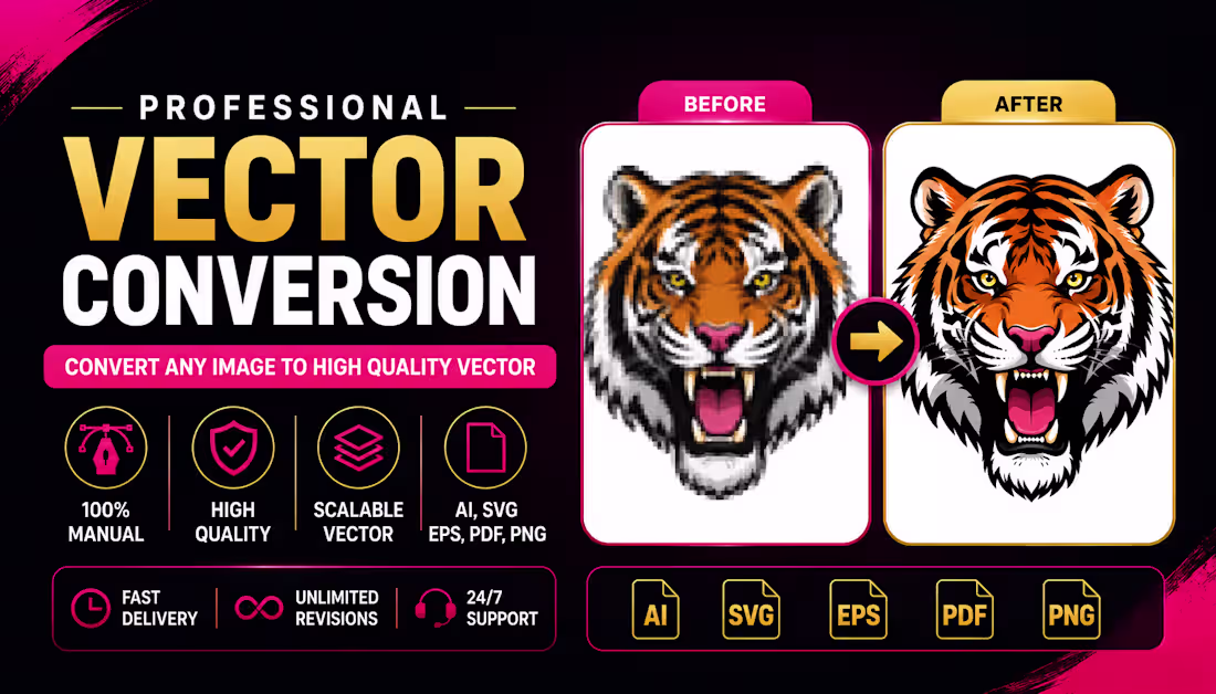 Cover image for Need a professional vector tracing
