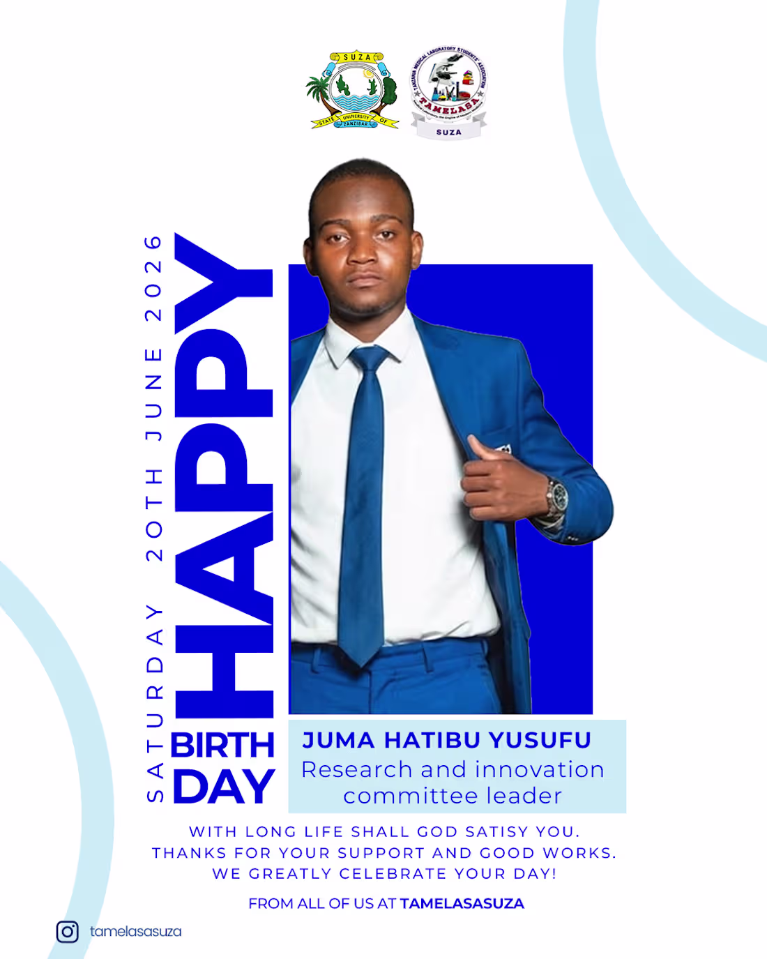 Cover image for This is happy birthday wishing poster