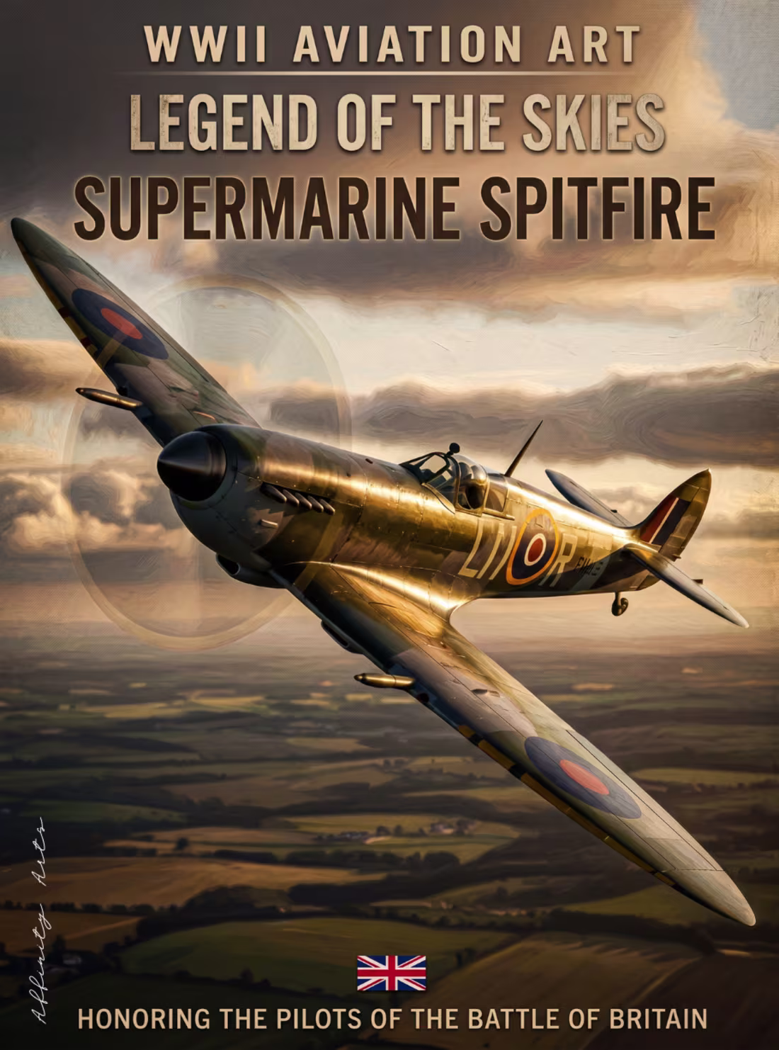 Cover image for "Spitfire: Legend of the Skies"