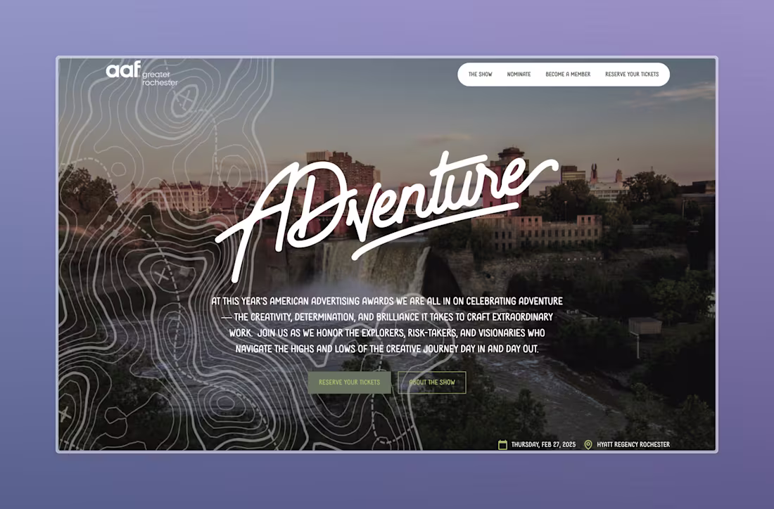 Cover image for Awards Show Webflow Development