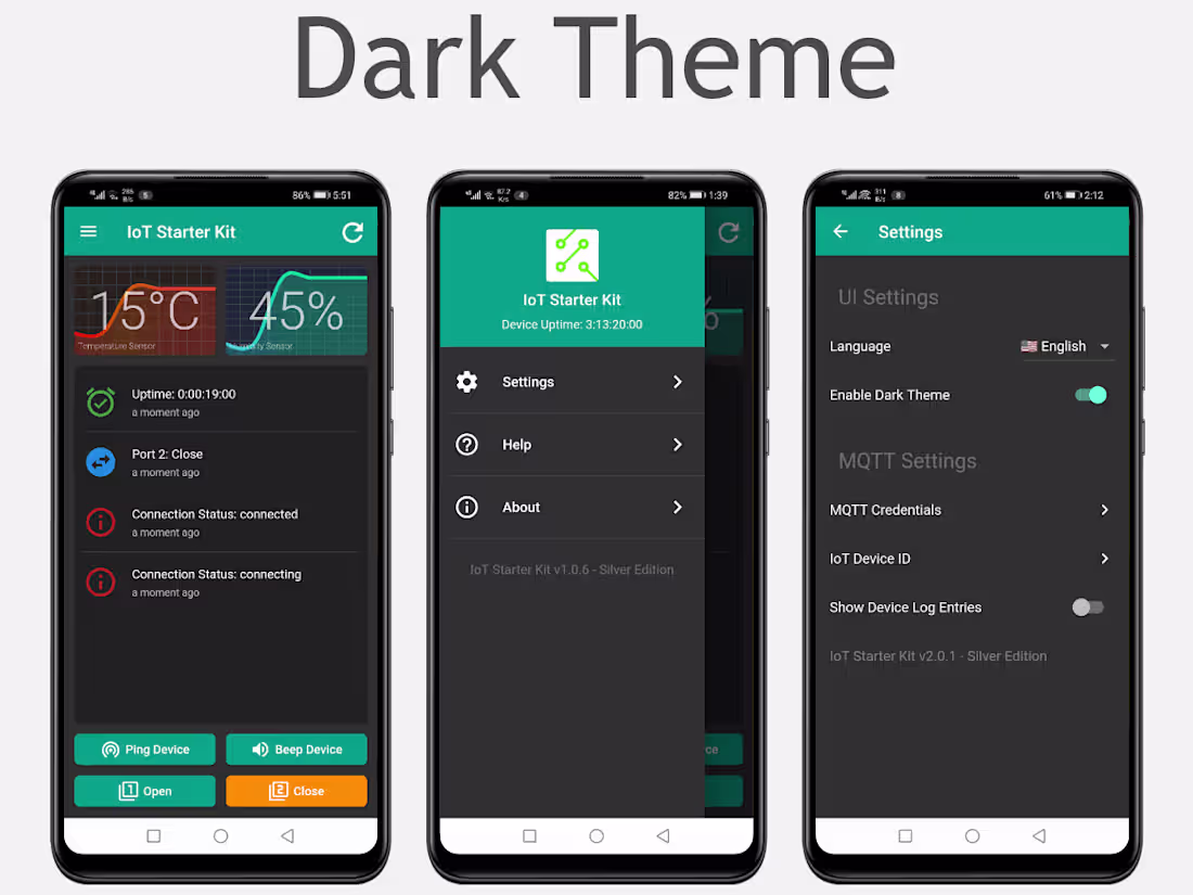 Cover image for Mobile IoT App with Flutter