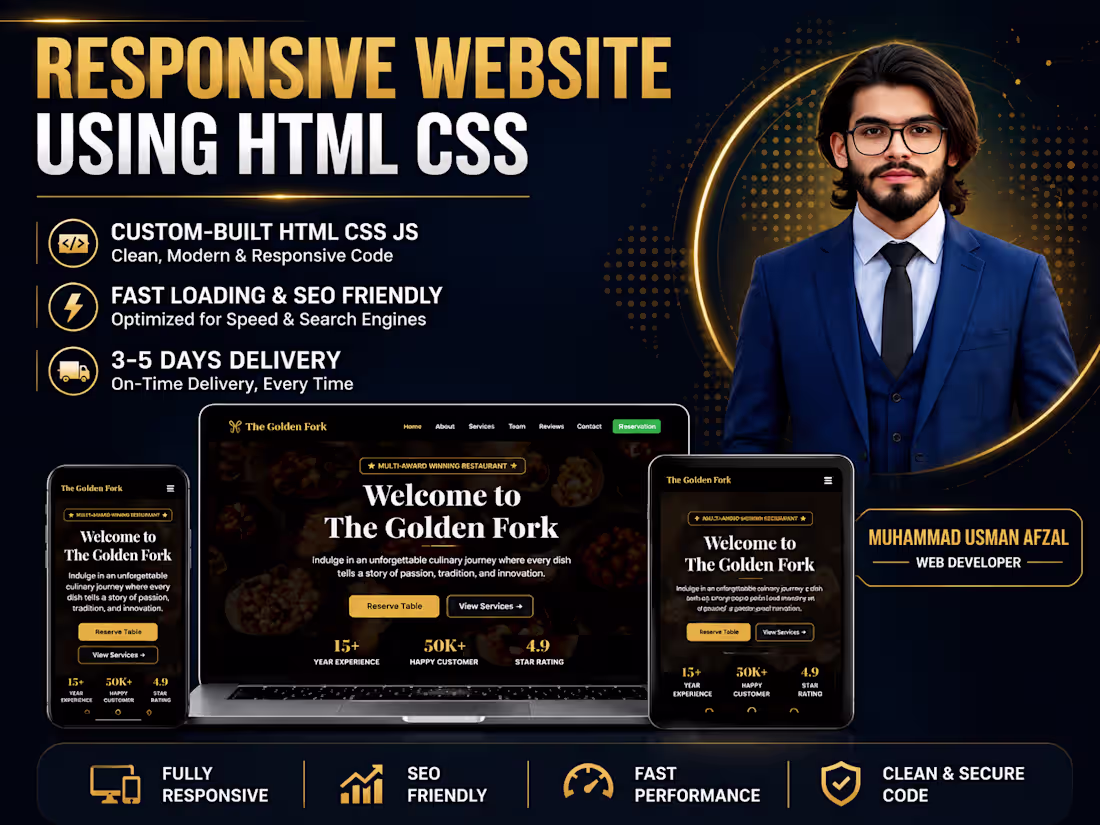 Cover image for Professional Business Website Development