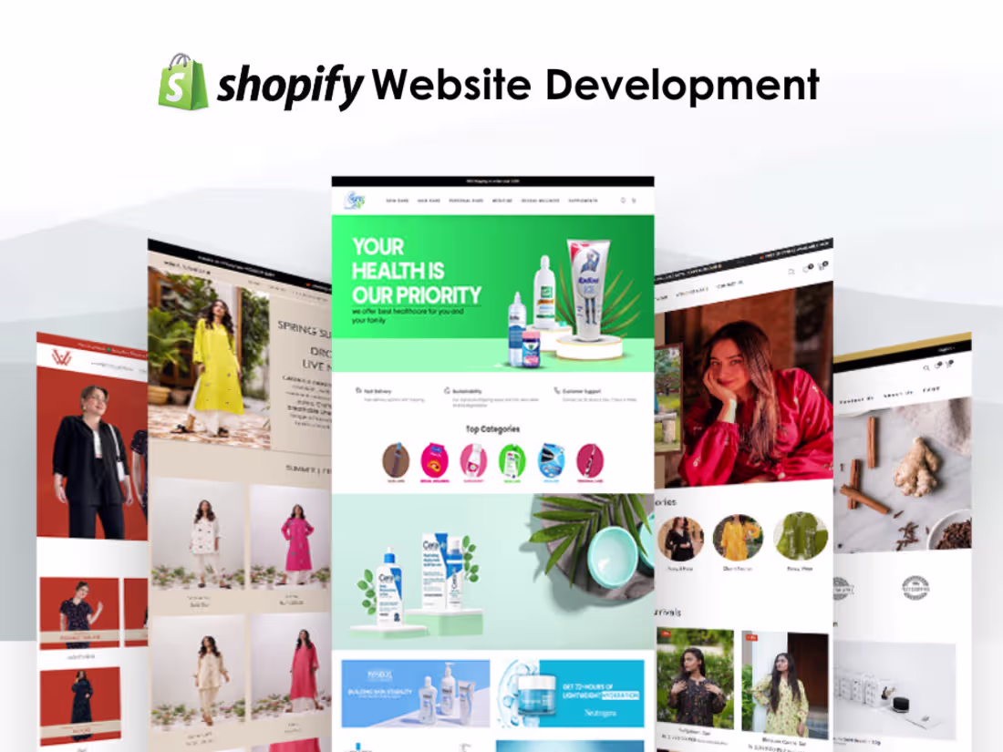 Cover image for Shopify Website Designer/Developer