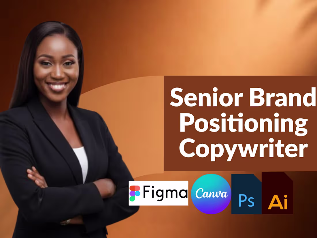 Cover image for Senior Brand Positioning Copywriter