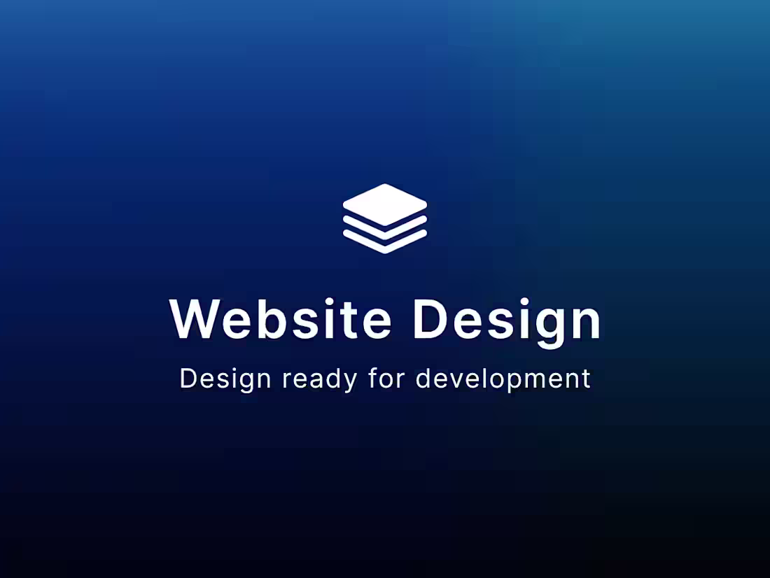 Cover image for Website design