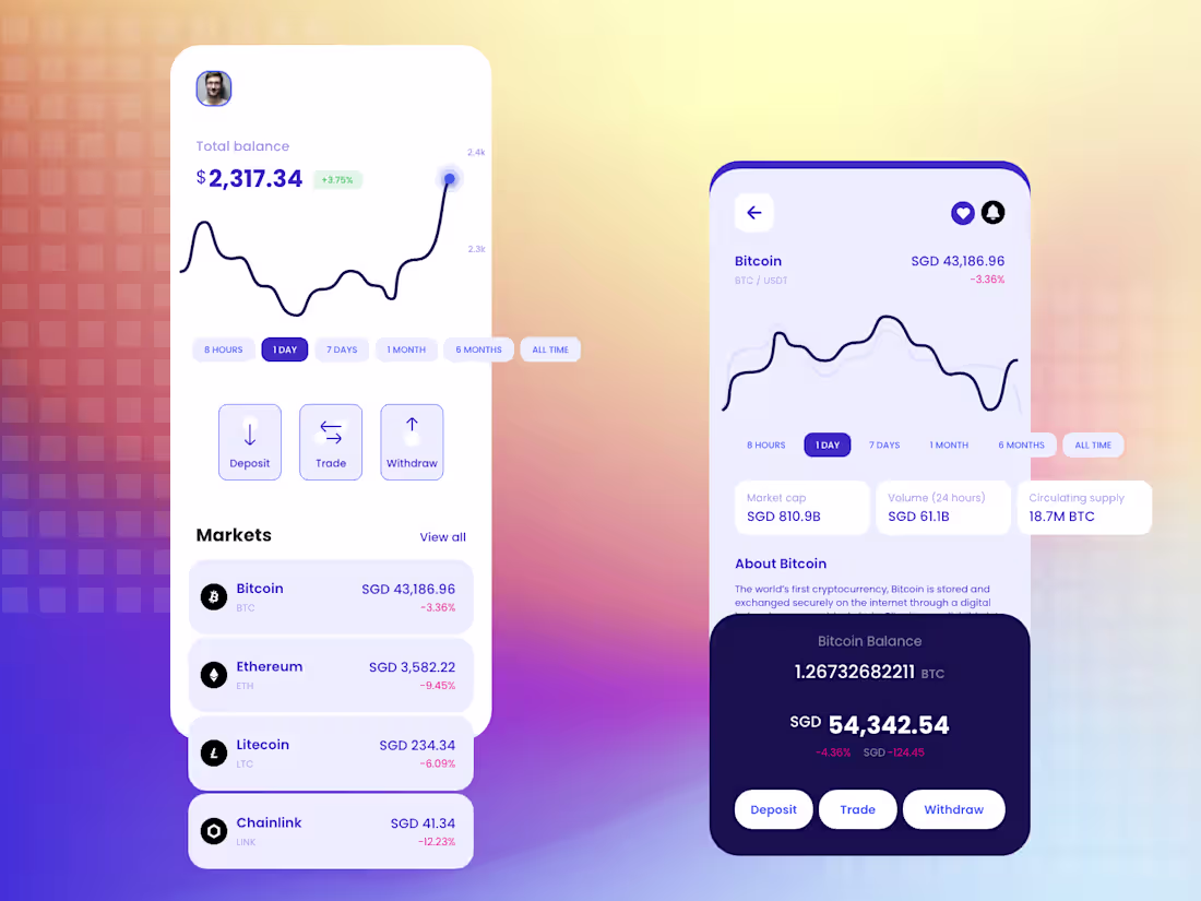 Cover image for Crypto App