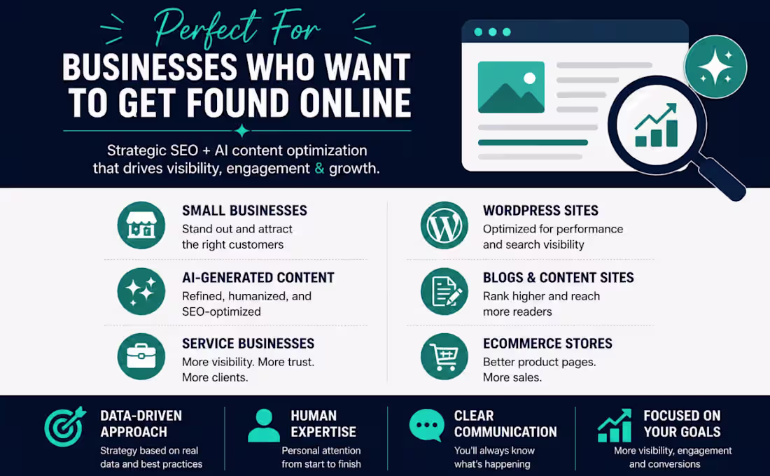 Cover image for Optimize your website content for