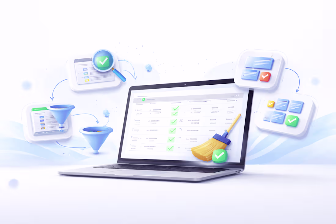 Cover image for Clean and Organize Your Business Data