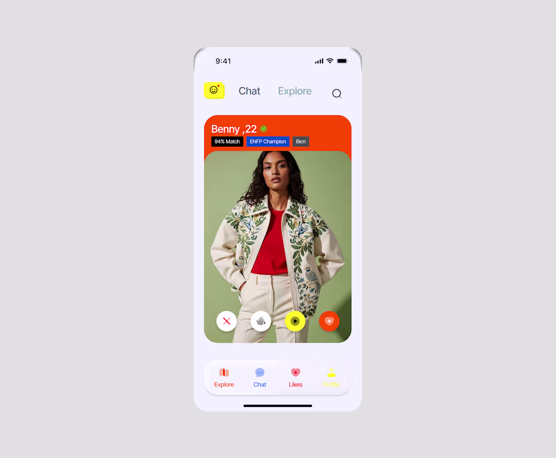 Cover image for Butter: Personality-First Dating App Concept