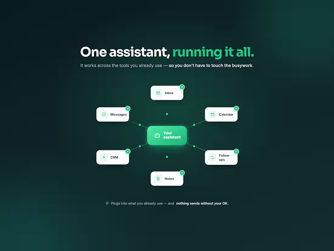 Cover image for AI Executive Assistant / Automa - I automate your daily busywork