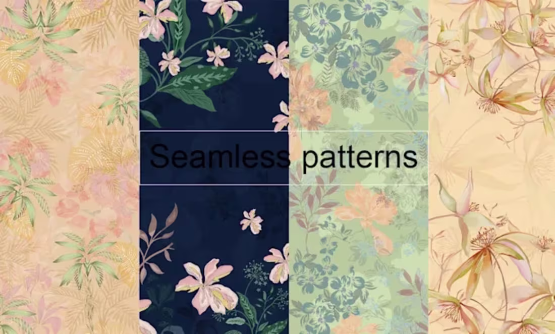 Cover image for I will design seamless textile patterns for fashion brands