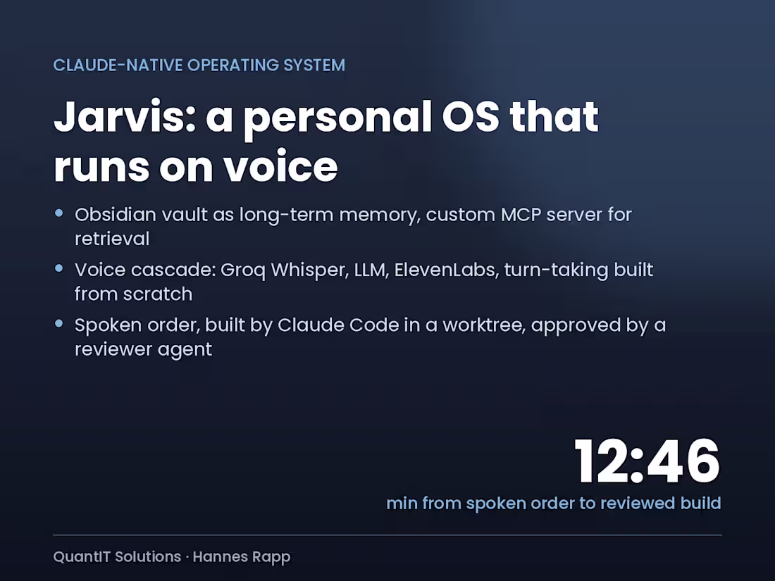 Cover image for Personal AI assistant (Jarvis) built for your workflow