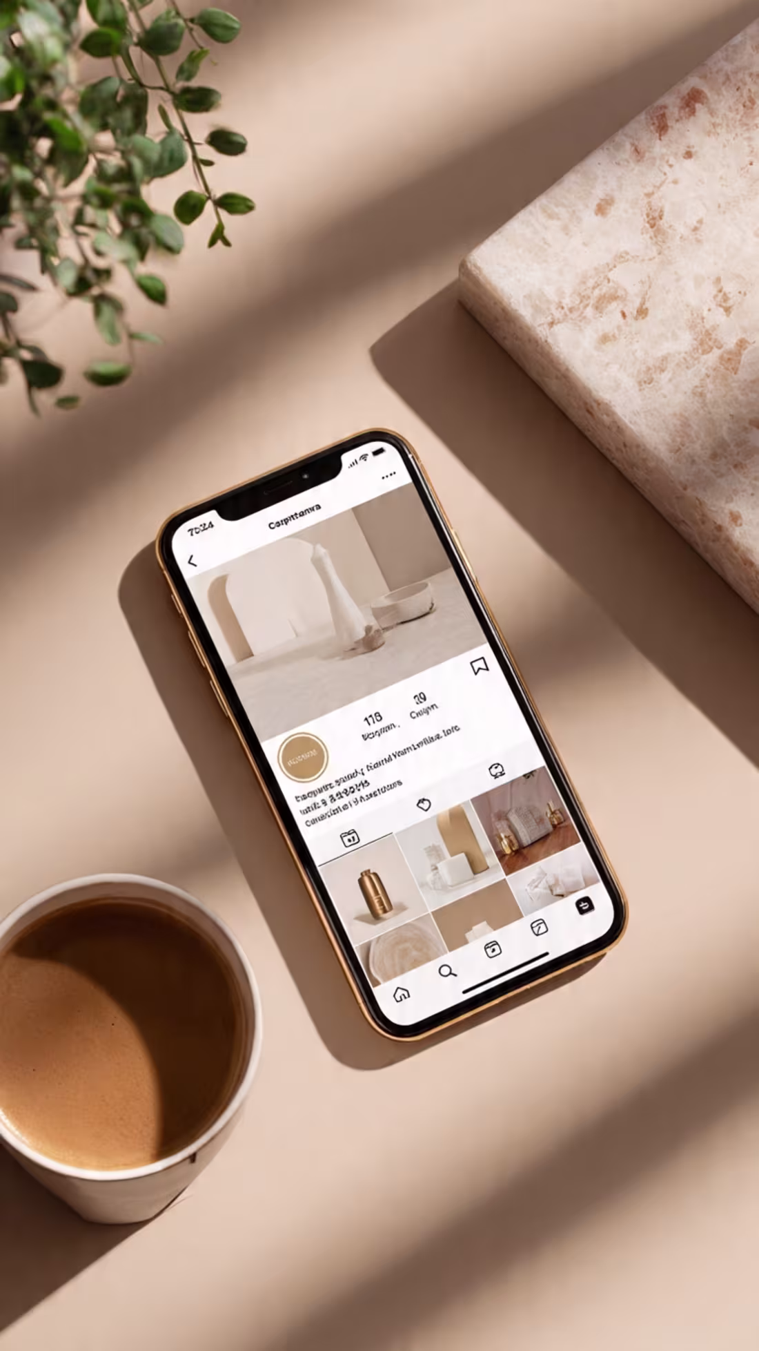 Cover image for Aesthetic Instagram post designed in