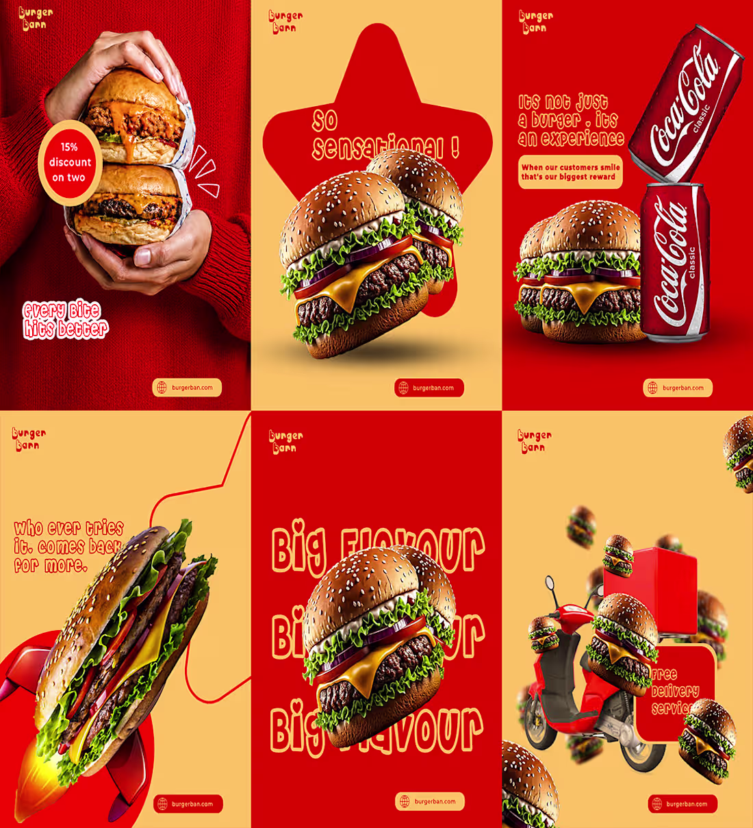 Cover image for Burger Barn Social Media Post