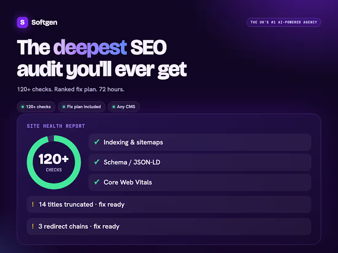 Cover image for Technical SEO audit with 120+ checks and a ranked fix plan
