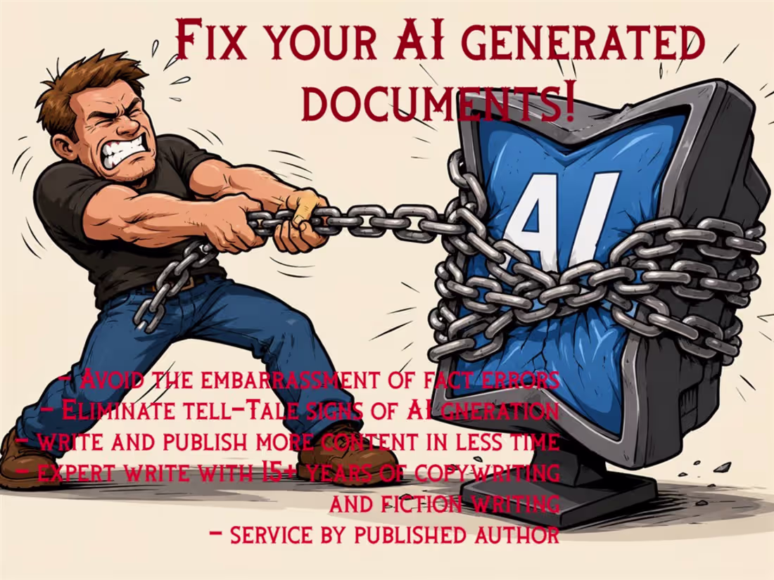 Cover image for Humanize Your AI-Generated Document or Book