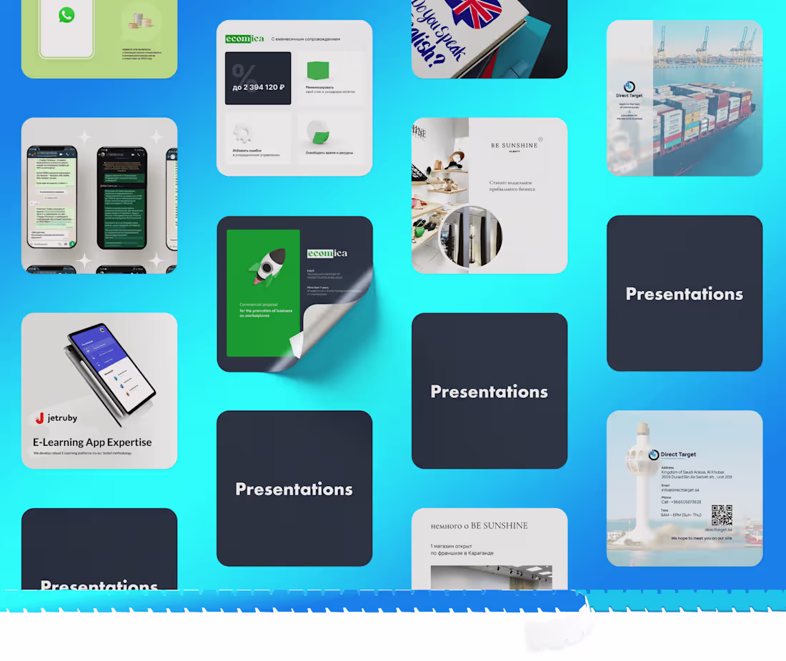 Cover image for Business presentations