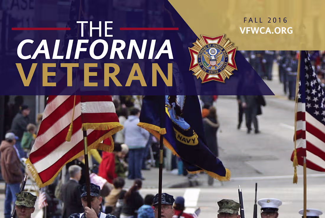 Cover image for The California Veteran Magazine