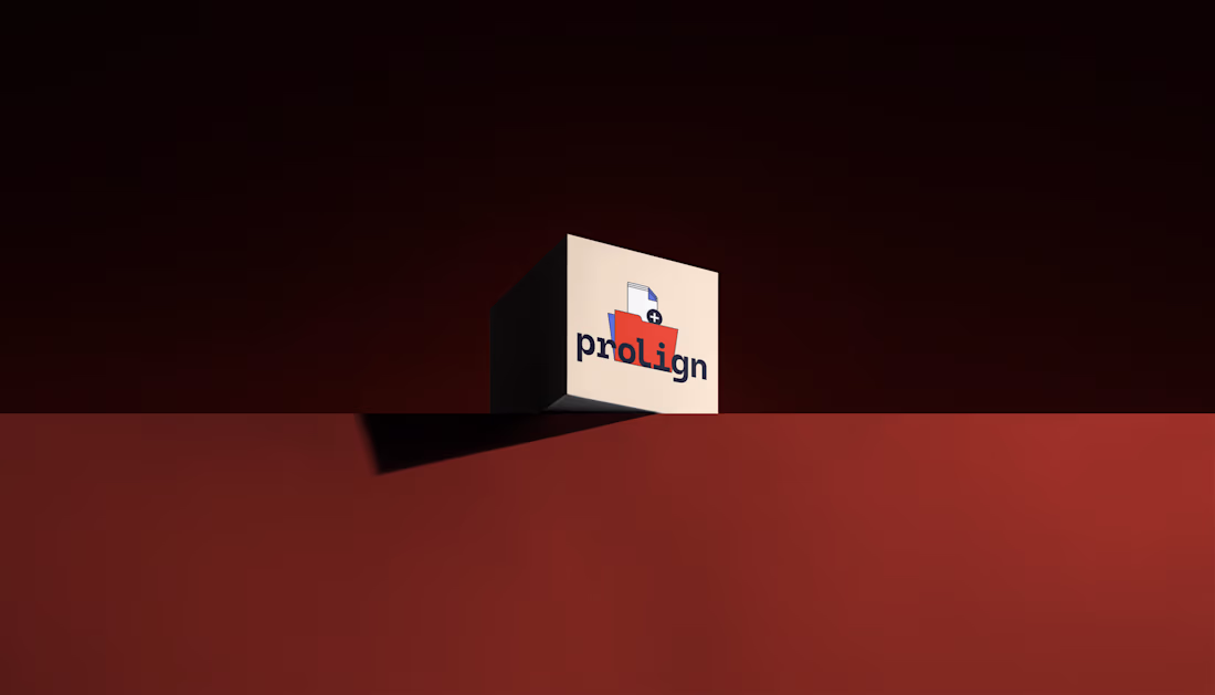 Cover image for Prolign - Brand Identity & UIUX Design
