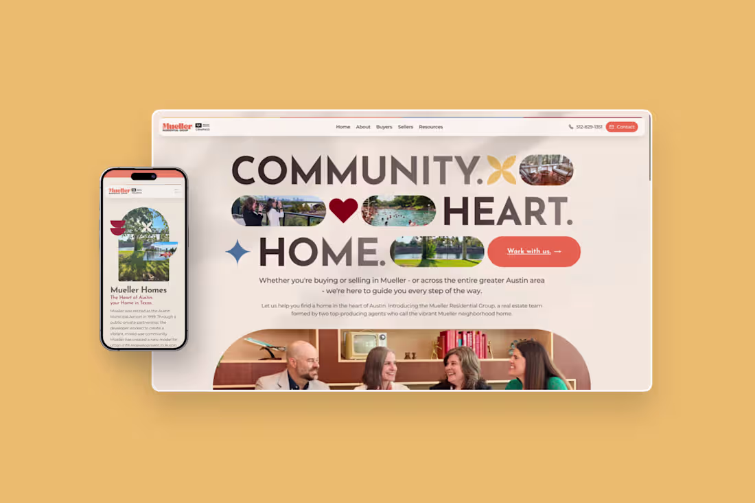 Cover image for Mueller Residential Group Website