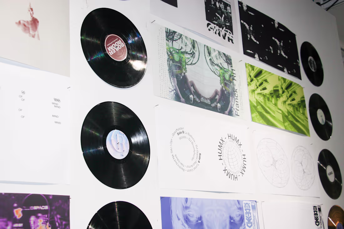 Cover image for Exploring identity through sound and form. A series of album...