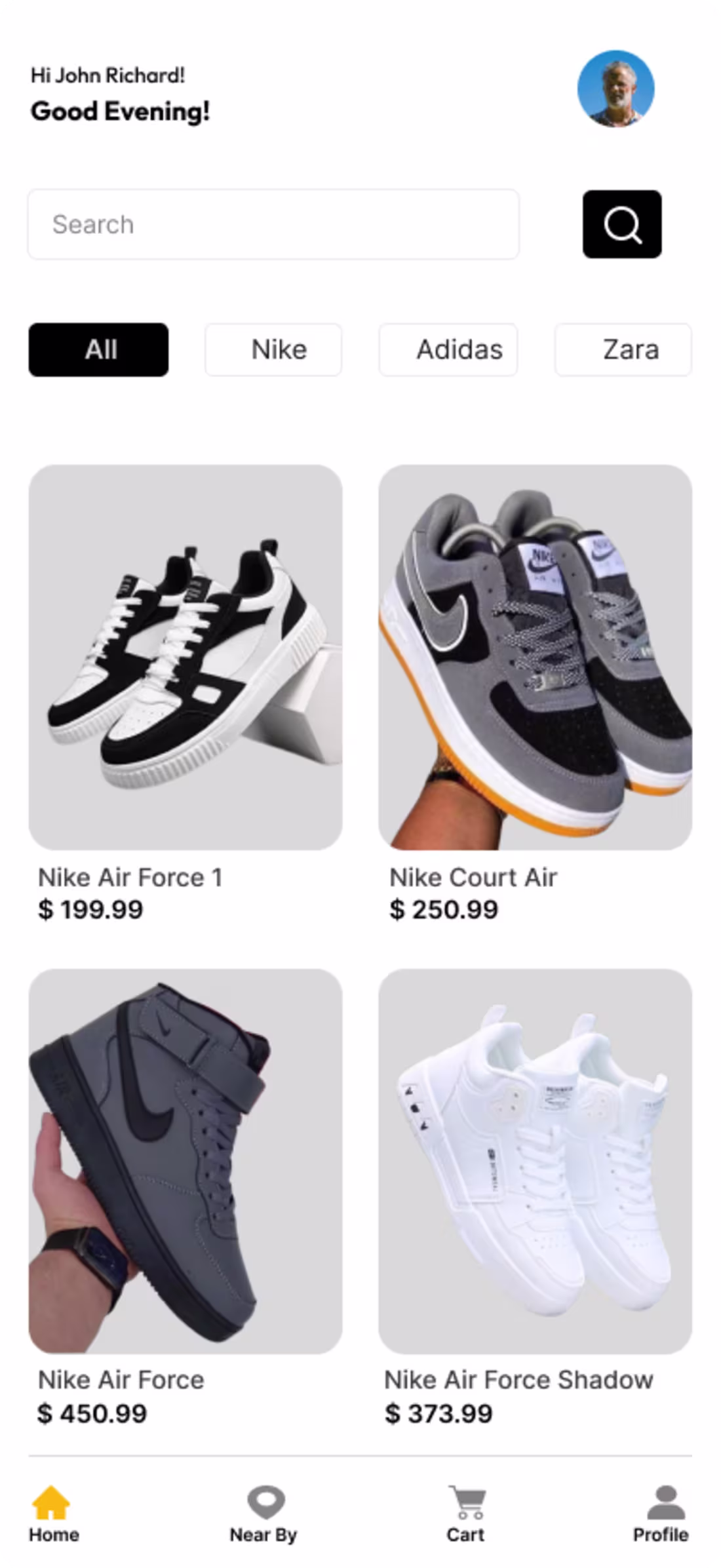 Cover image for E-commerce app design 