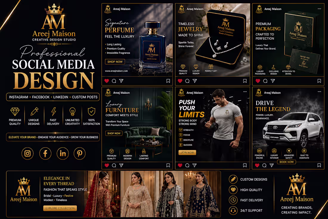Cover image for Social media design