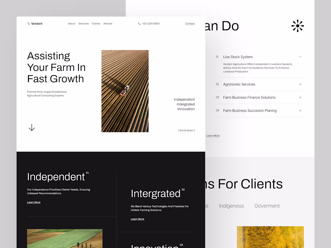 Cover image for Agriculture Landingpage