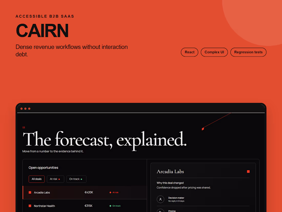 Cover image for CAIRN — Accessible Revenue Intelligence Dashboard