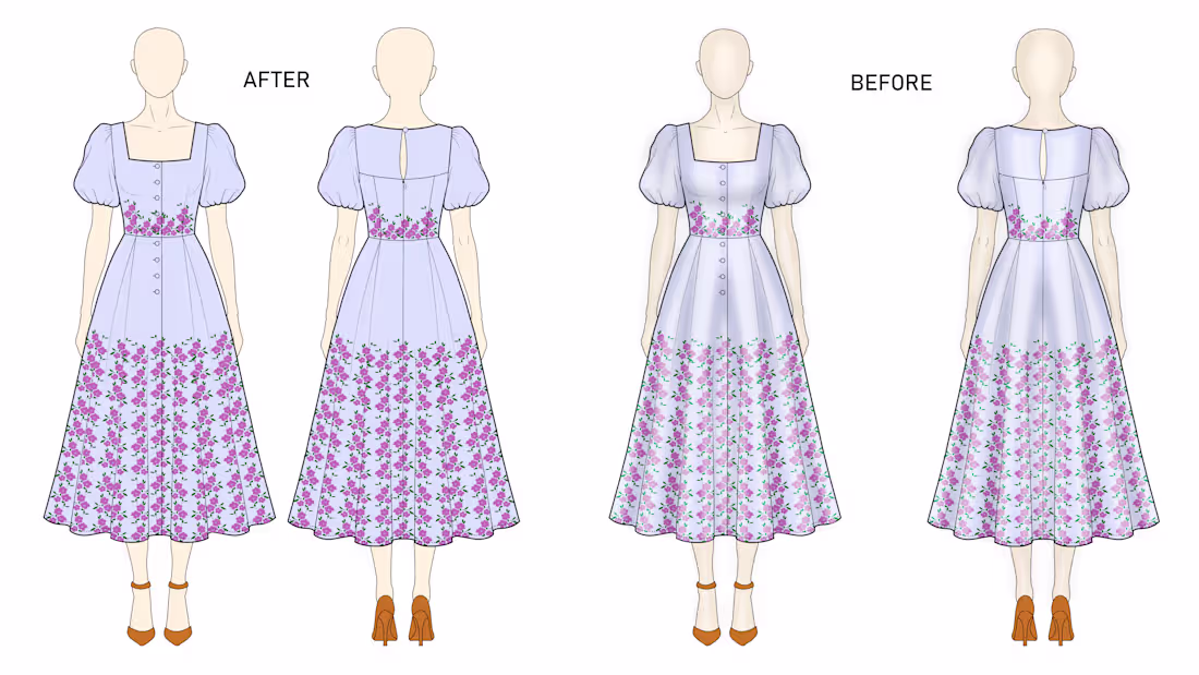 Cover image for Essential Digital Fashion Illustration (Front & Back)