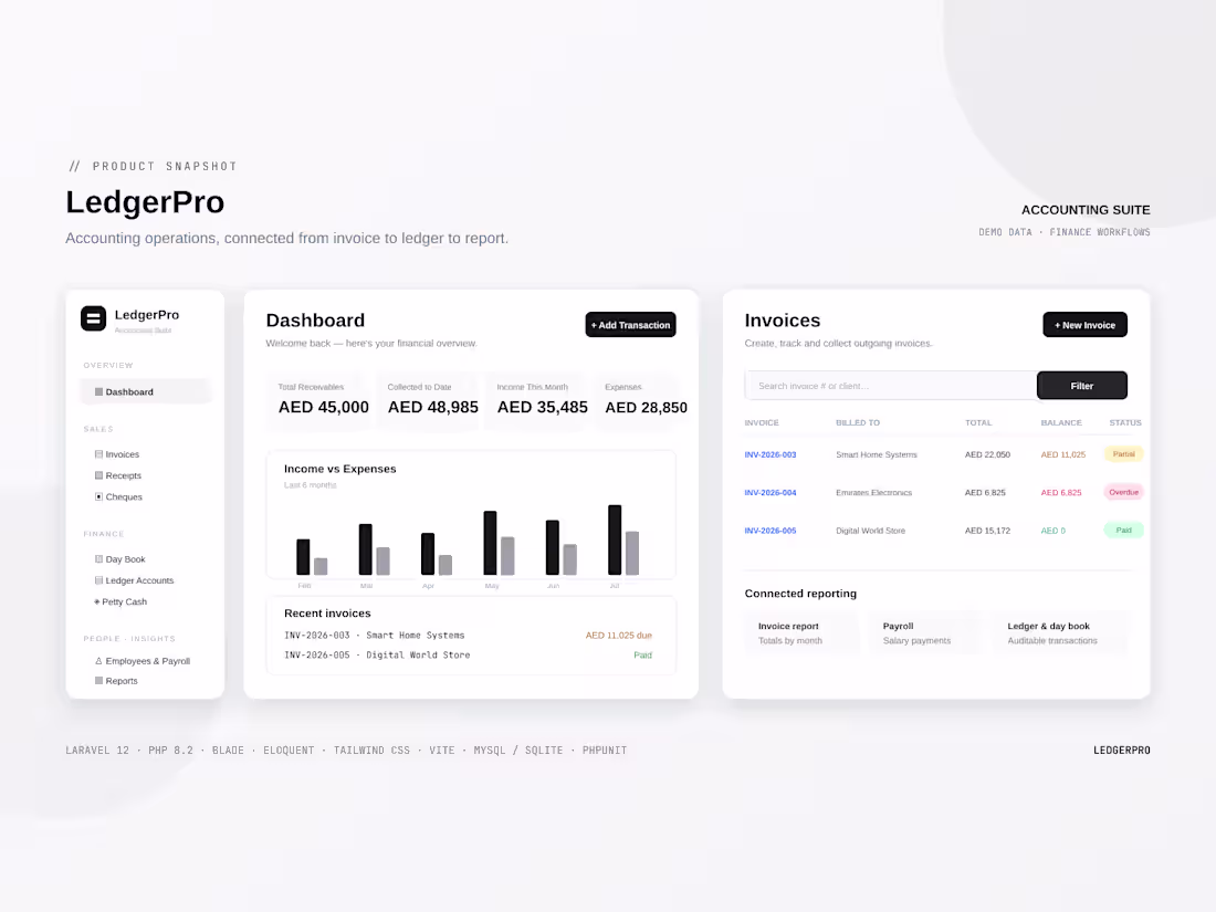 Cover image for Accounting & Financial Operations Platform