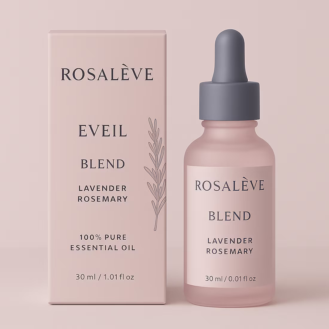 Cover image for ROSALÈVE — Luxury Essential Oils Identity & Packaging