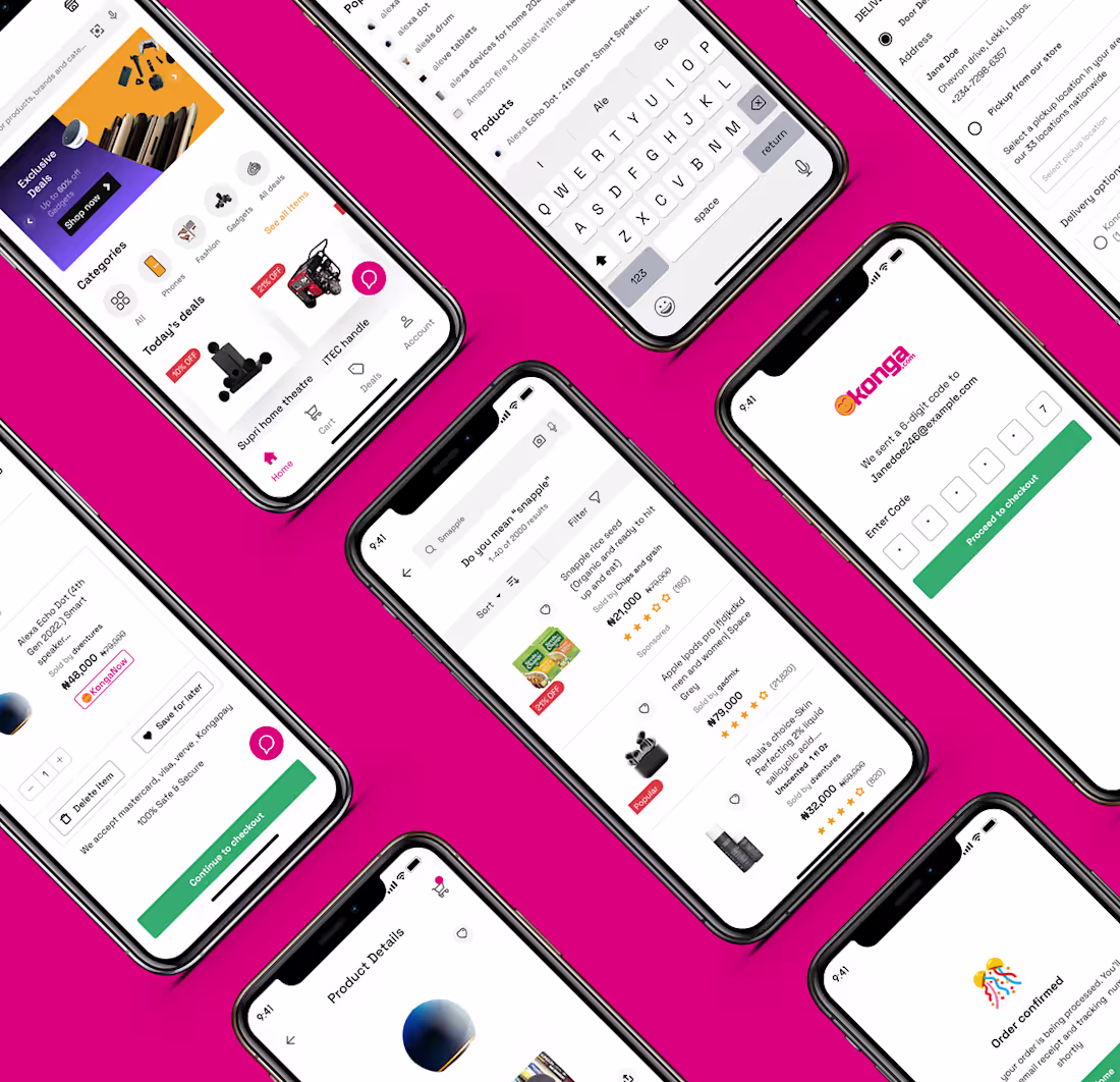 Cover image for Konga: Search & Checkout Redesign