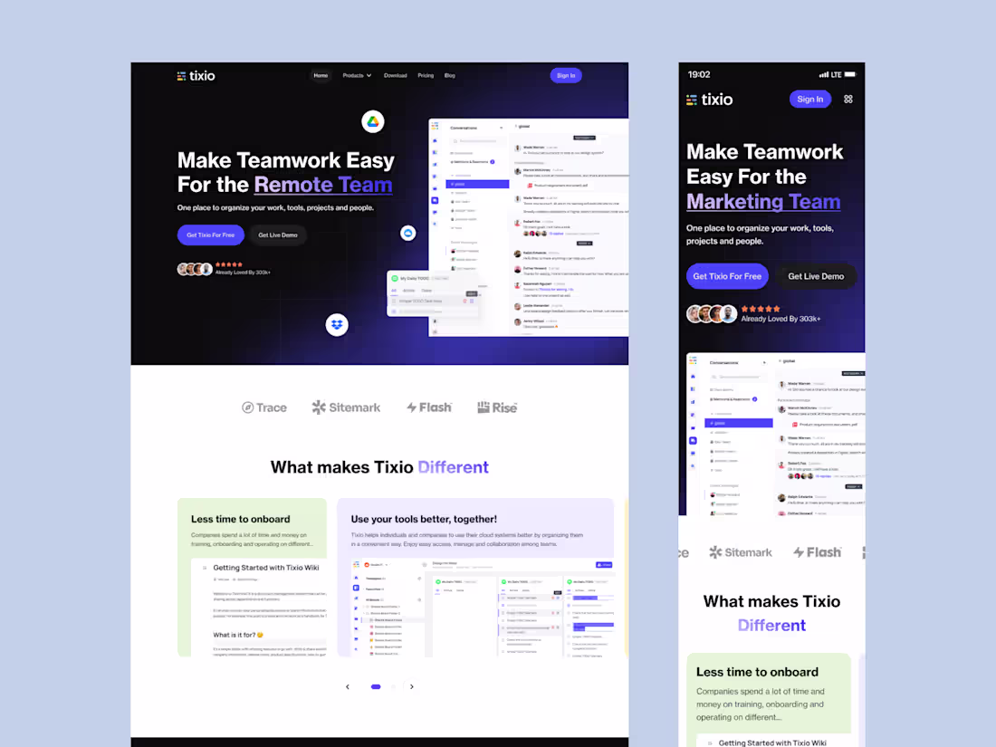 Cover image for Saas Landing Design