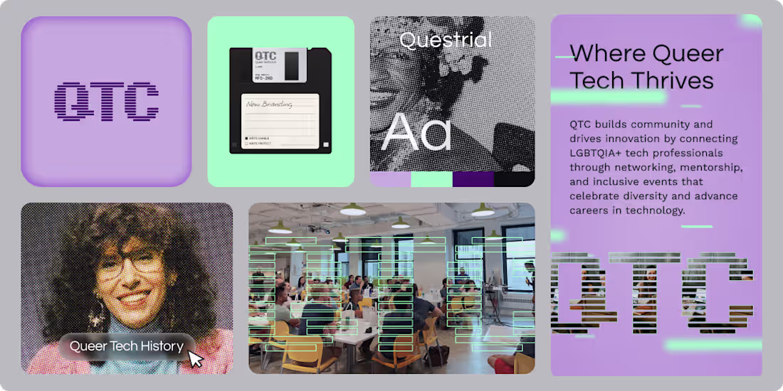 Cover image for Non Profit Rebrand QTC -