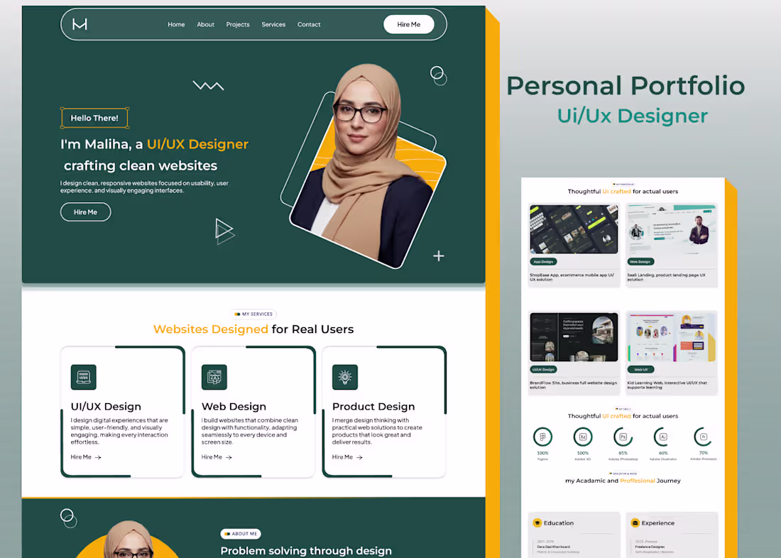 Cover image for Project Overview
A modern personal portfolio