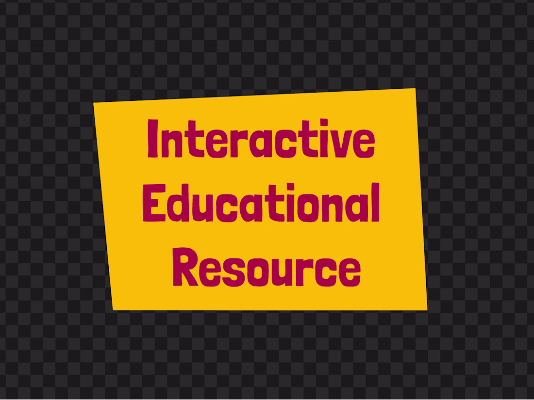 Cover image for Interactive Educational Resource