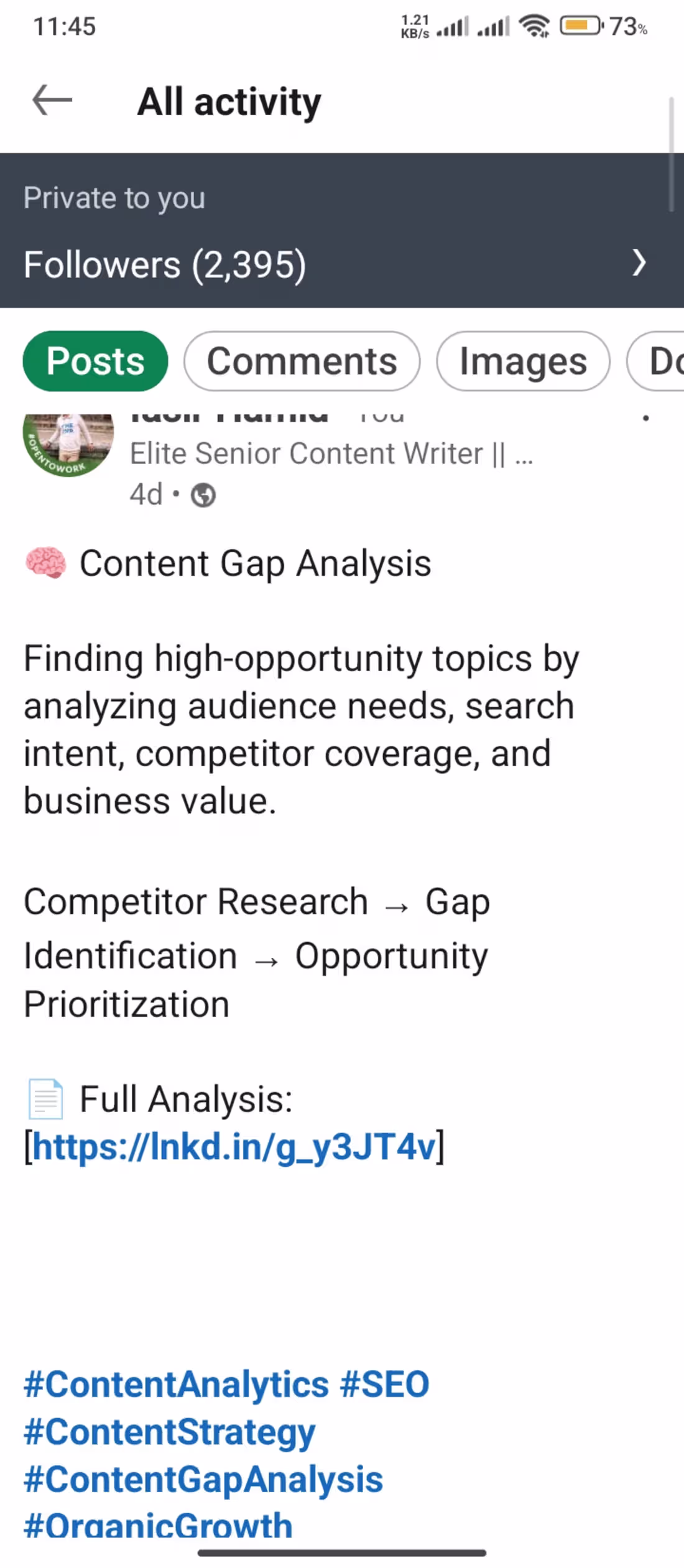 Cover image for Content Gap Analysis