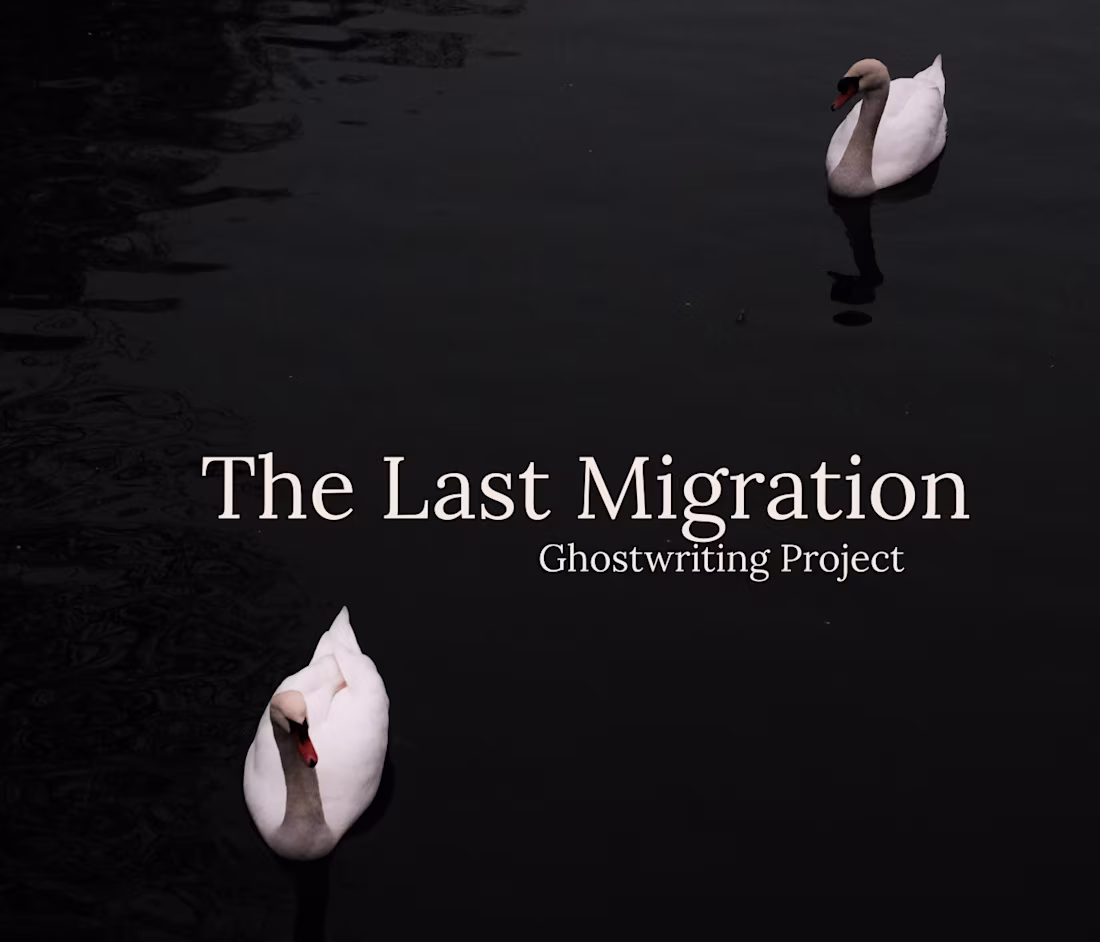 Cover image for The Last Migration: Fictional Writing Project