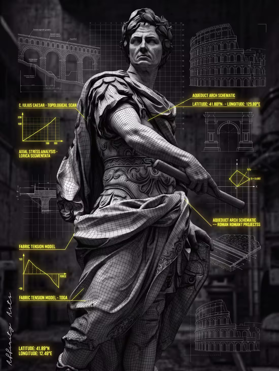 Cover image for "Caesar Topological Scan" — Decoded