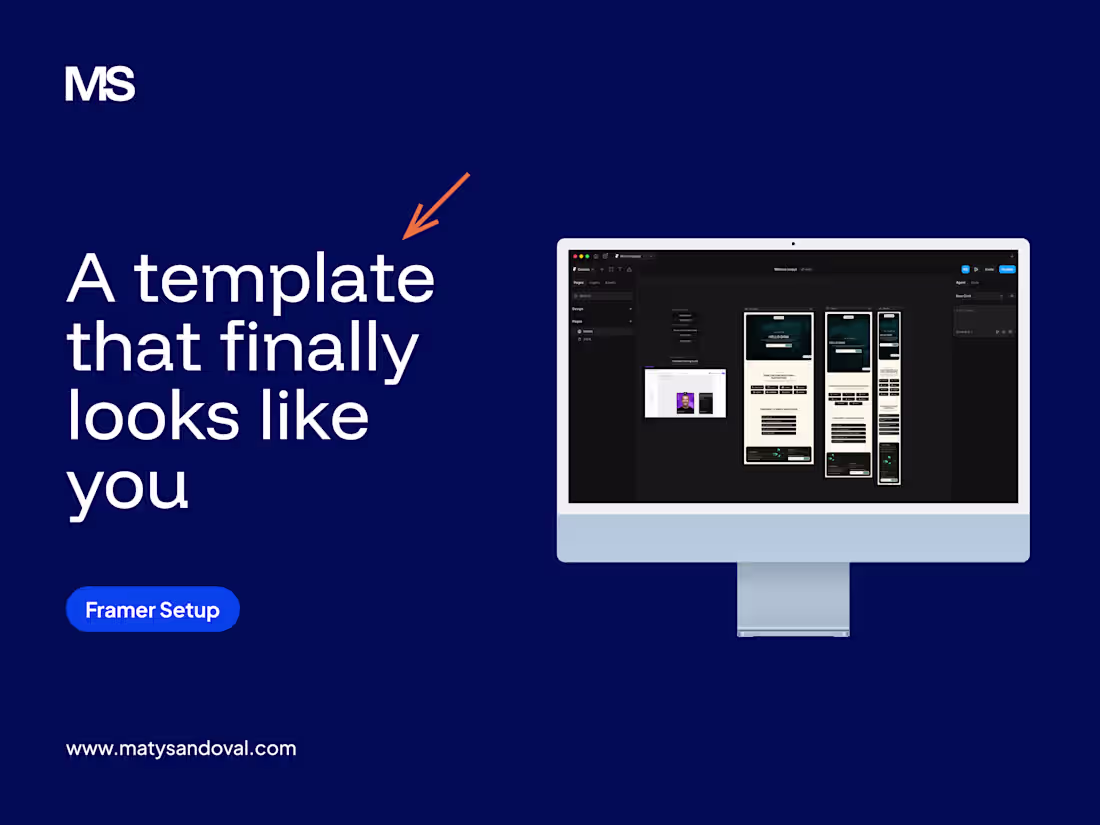 Cover image for Framer Template Setup & Customization