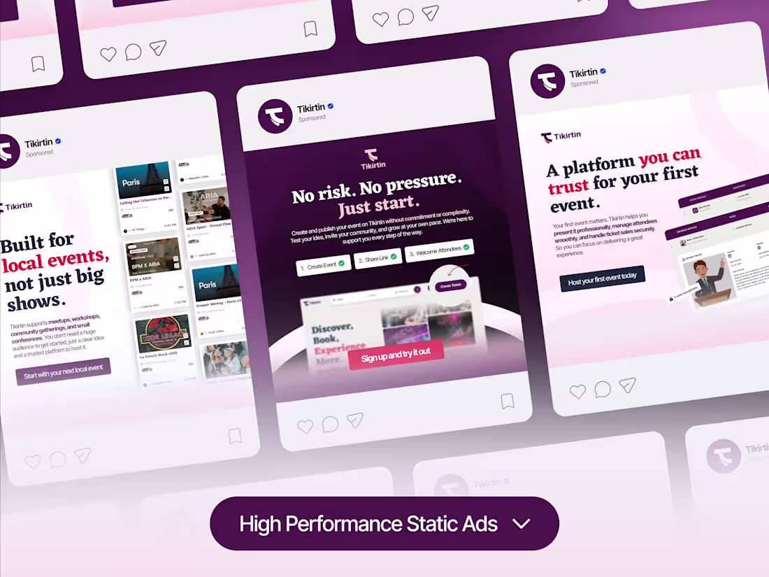 Cover image for Performance Social Media Ads for Tikirtin