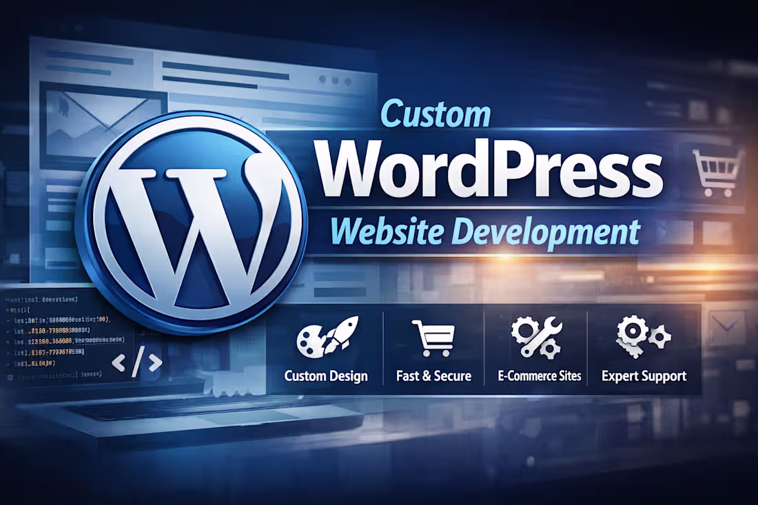 Cover image for Custom WordPress Website Development