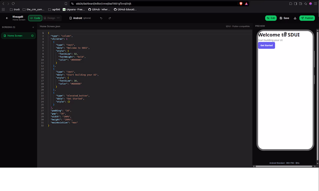 Cover image for SDUI | Flutter Server Driven UI, Drag and Drop App Builder I...