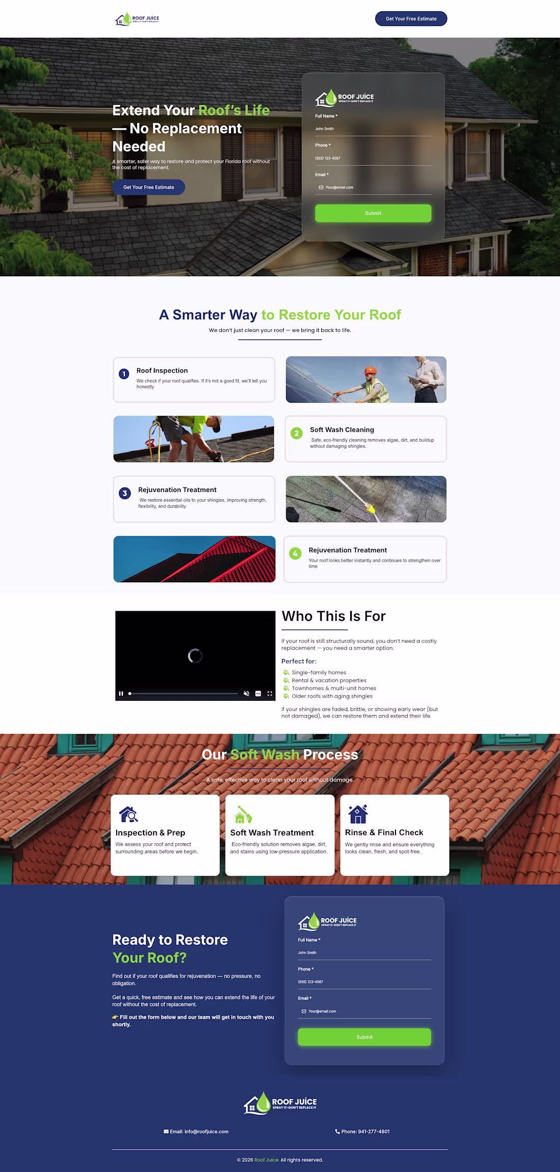 Cover image for Roofing Lead Generation Funnel
Designed and