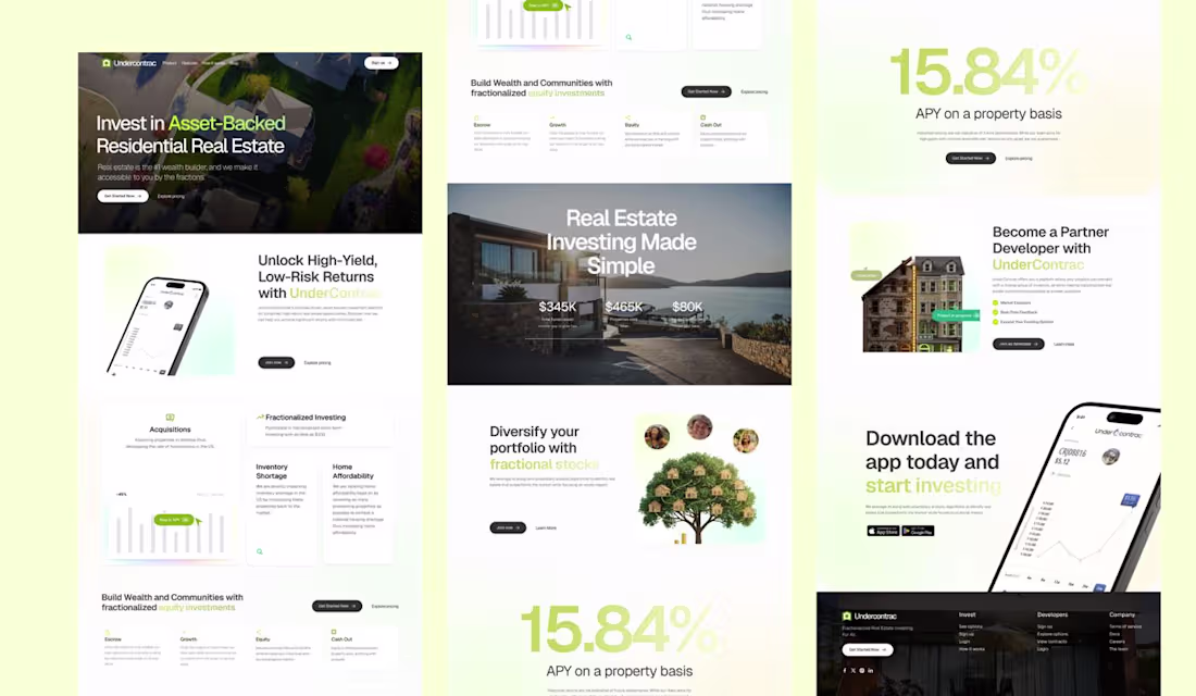 Cover image for Landing Page Design for Undercontrac