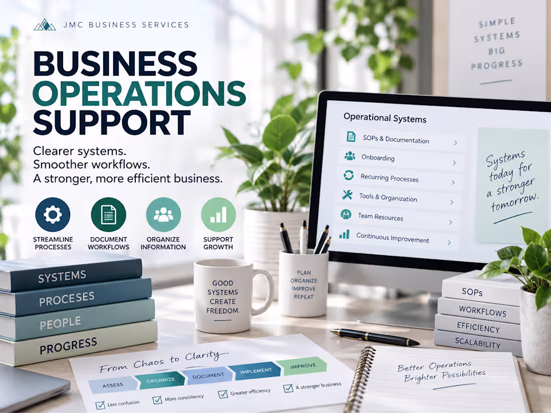 Cover image for Business Operations Support