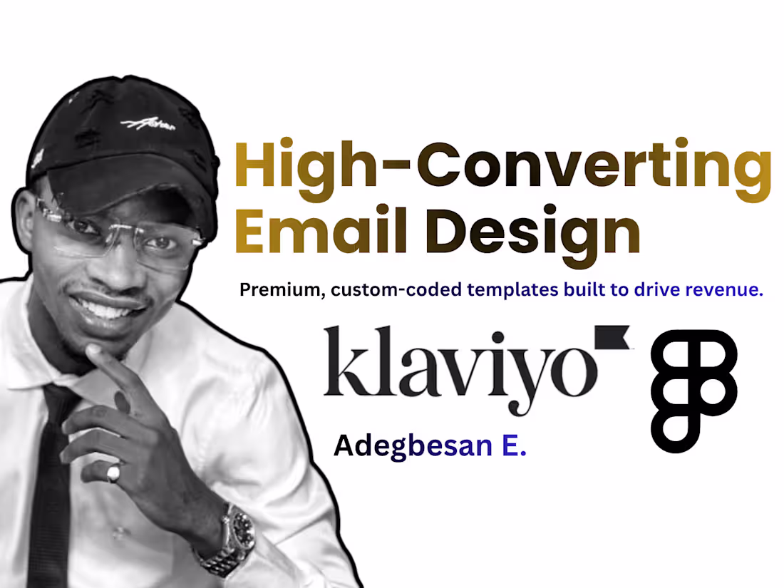 Cover image for Premium Email Design & Custom Template Creation