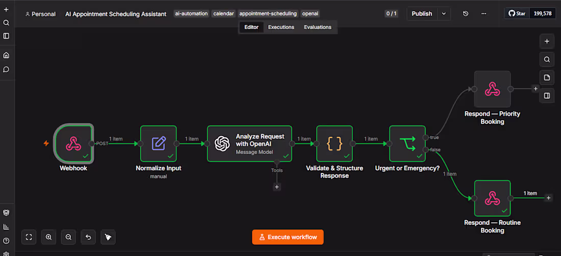 Cover image for AI-powered appointment booking and reminder