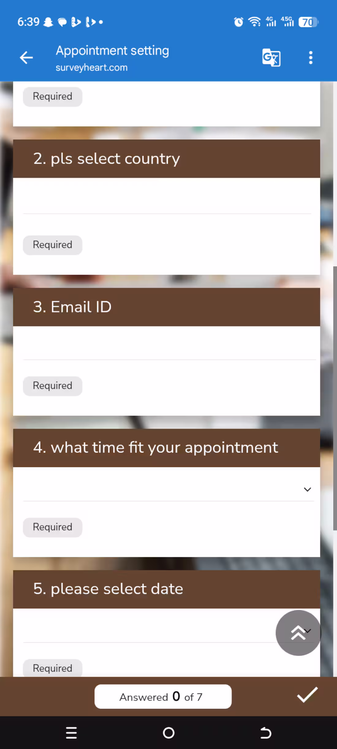 Cover image for I  create  professional online survey form  logic and automation